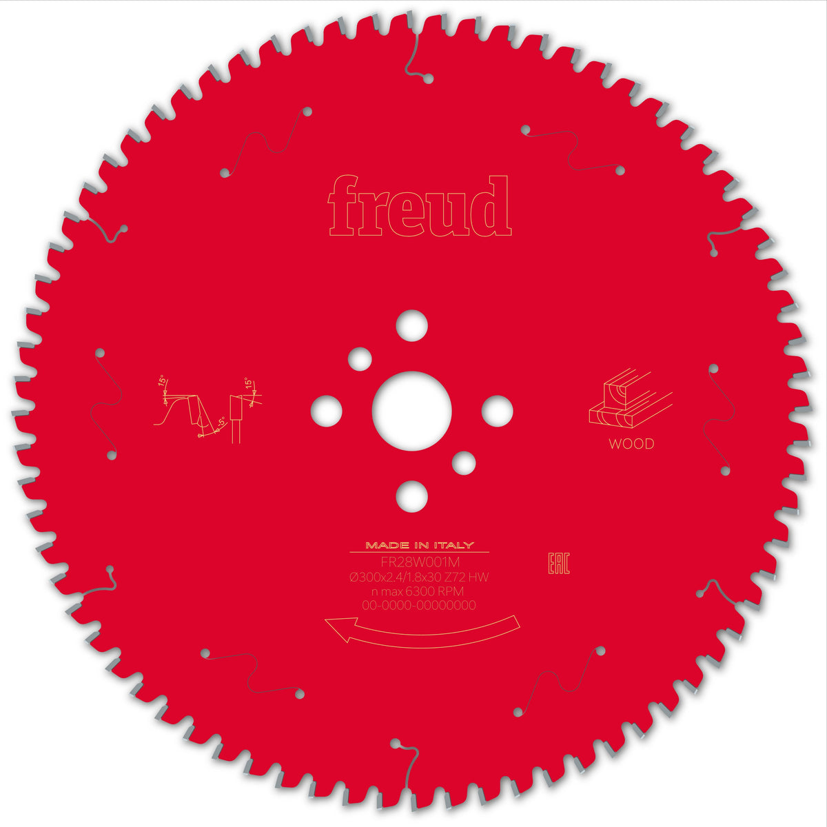 Freud Miter Wood cirkelzaagblad 300 mm – FR28W001M