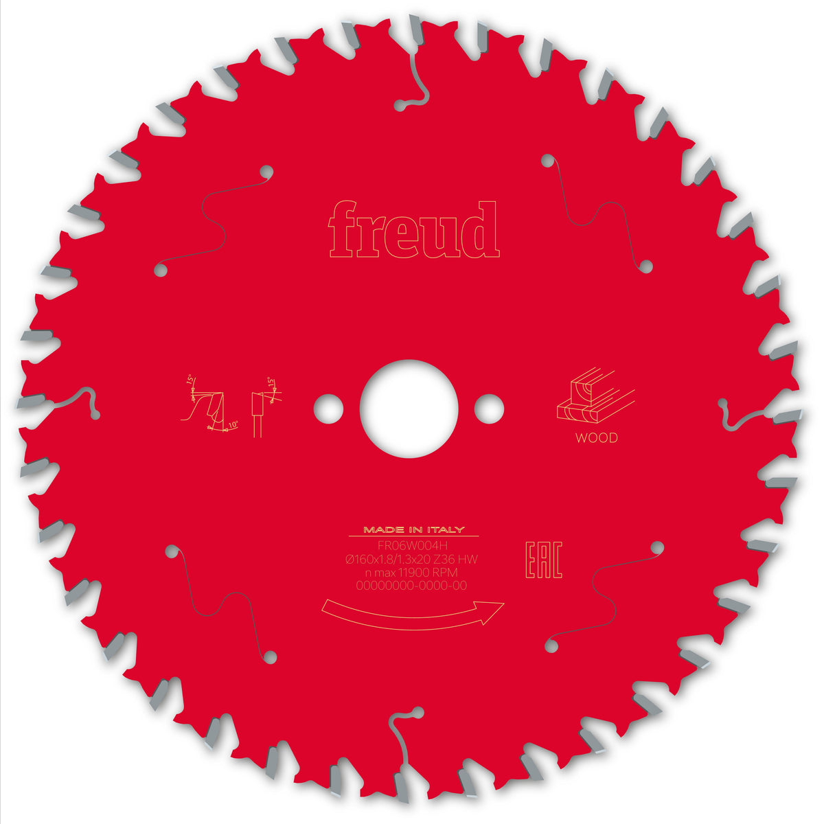 Freud HH Wood cirkelzaagblad 160 mm – FR06W004H