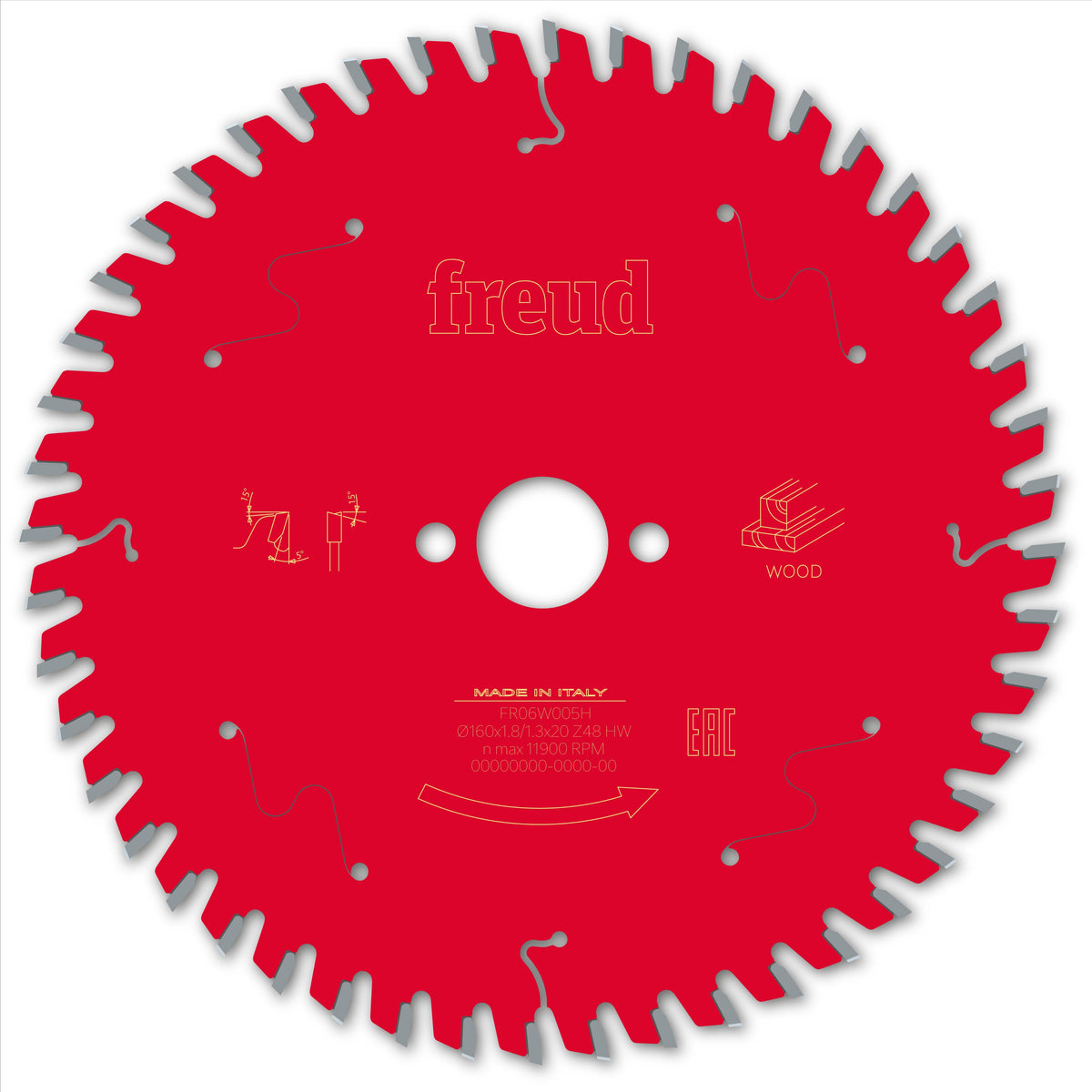 Freud HH Wood cirkelzaagblad 160 mm – FR06W005H
