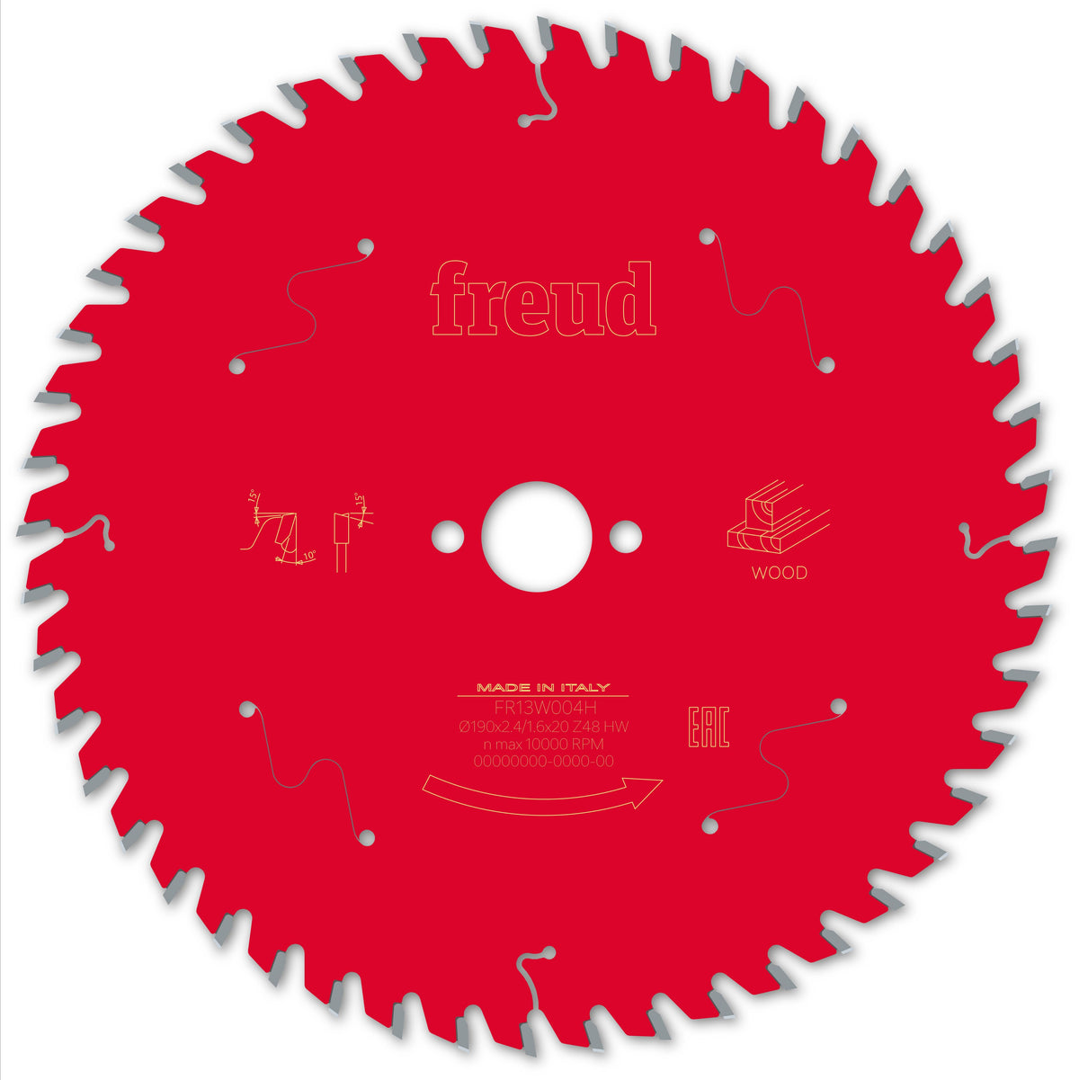 Freud HH Wood cirkelzaagblad 190 mm – FR13W004H