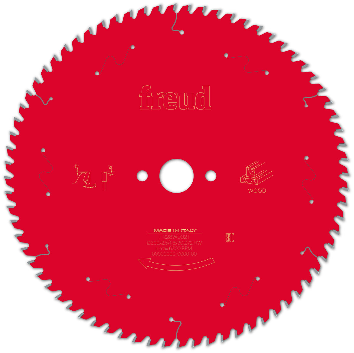 Freud Table Wood cirkelzaagblad 300 mm – FR28W002T