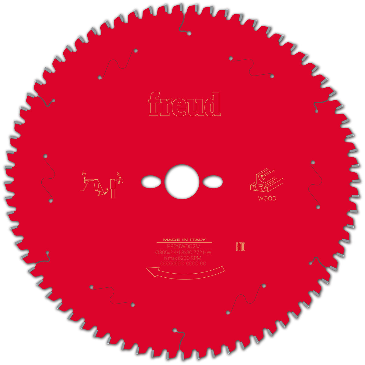 Freud Miter Wood cirkelzaagblad 305 mm – FR29W002M