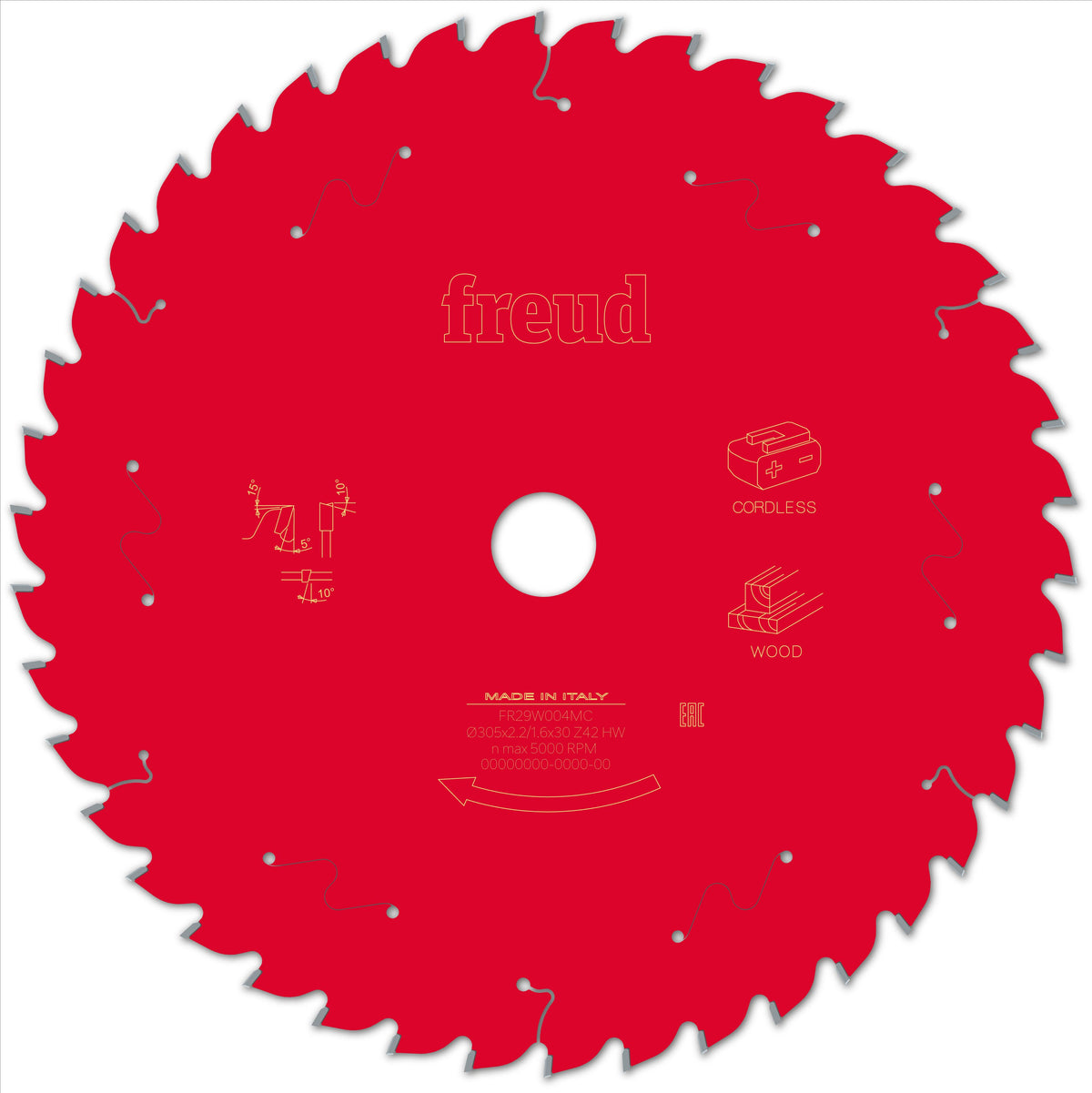 Freud CL Miter Wood cirkelzaagblad 305 mm – FR29W004MC