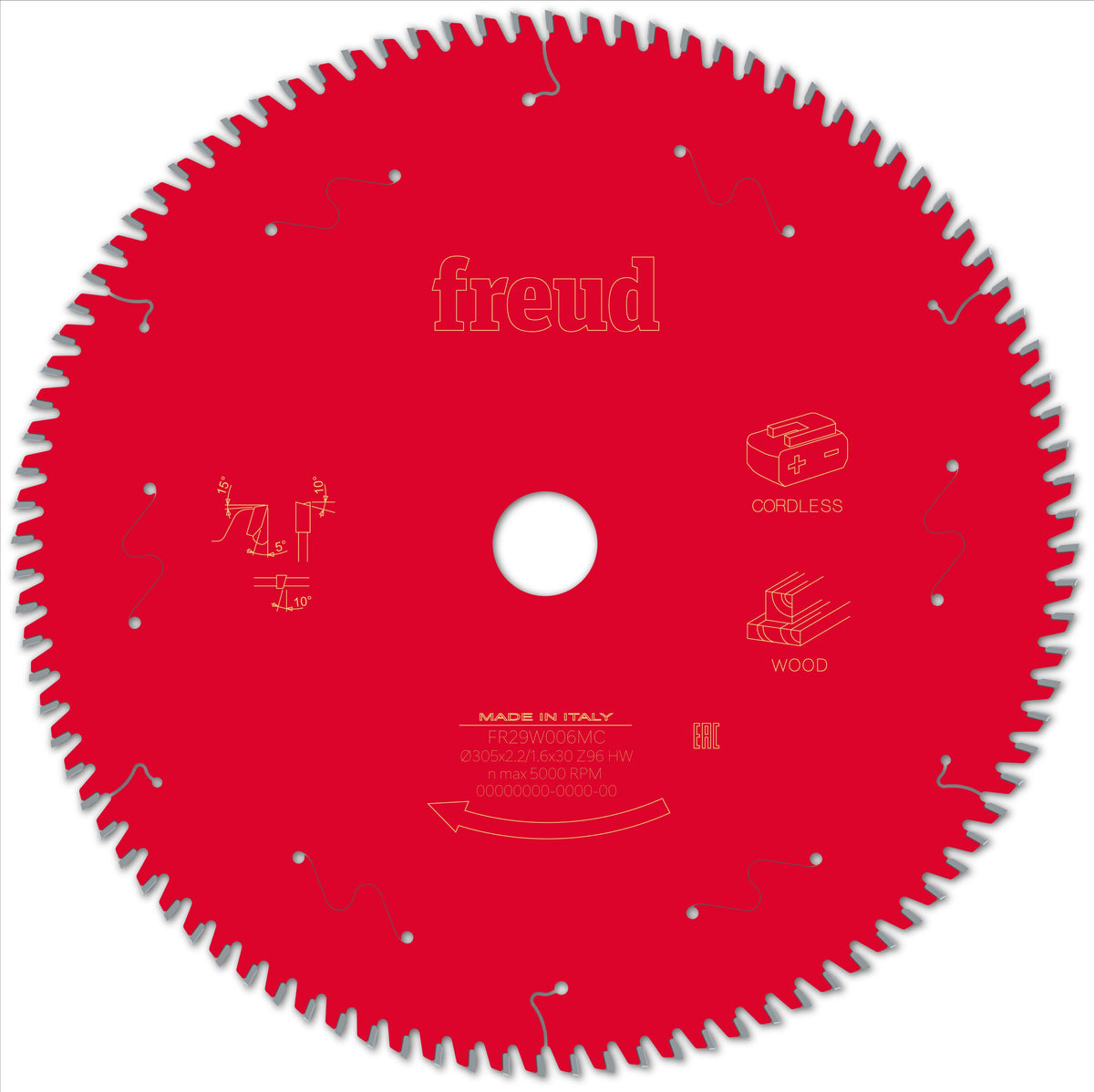 Freud CL Miter Wood cirkelzaagblad 305 mm – FR29W006MC