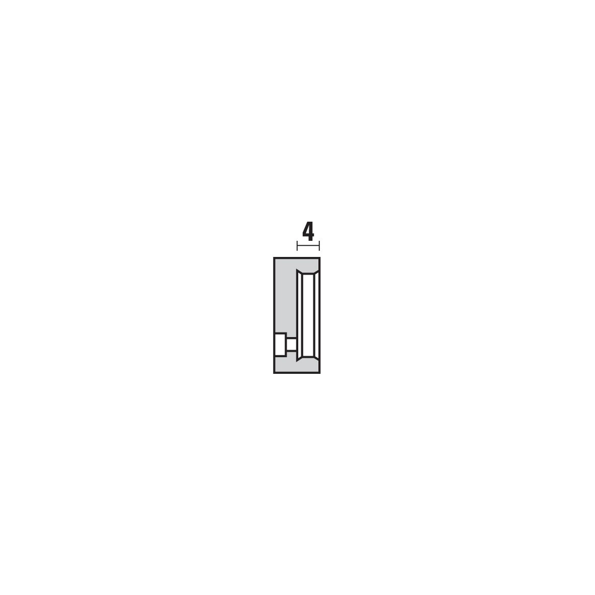 HSK63E freesdoorns – T128