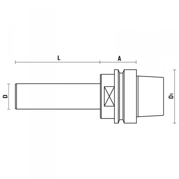 HSK63E freesdoorns – T128