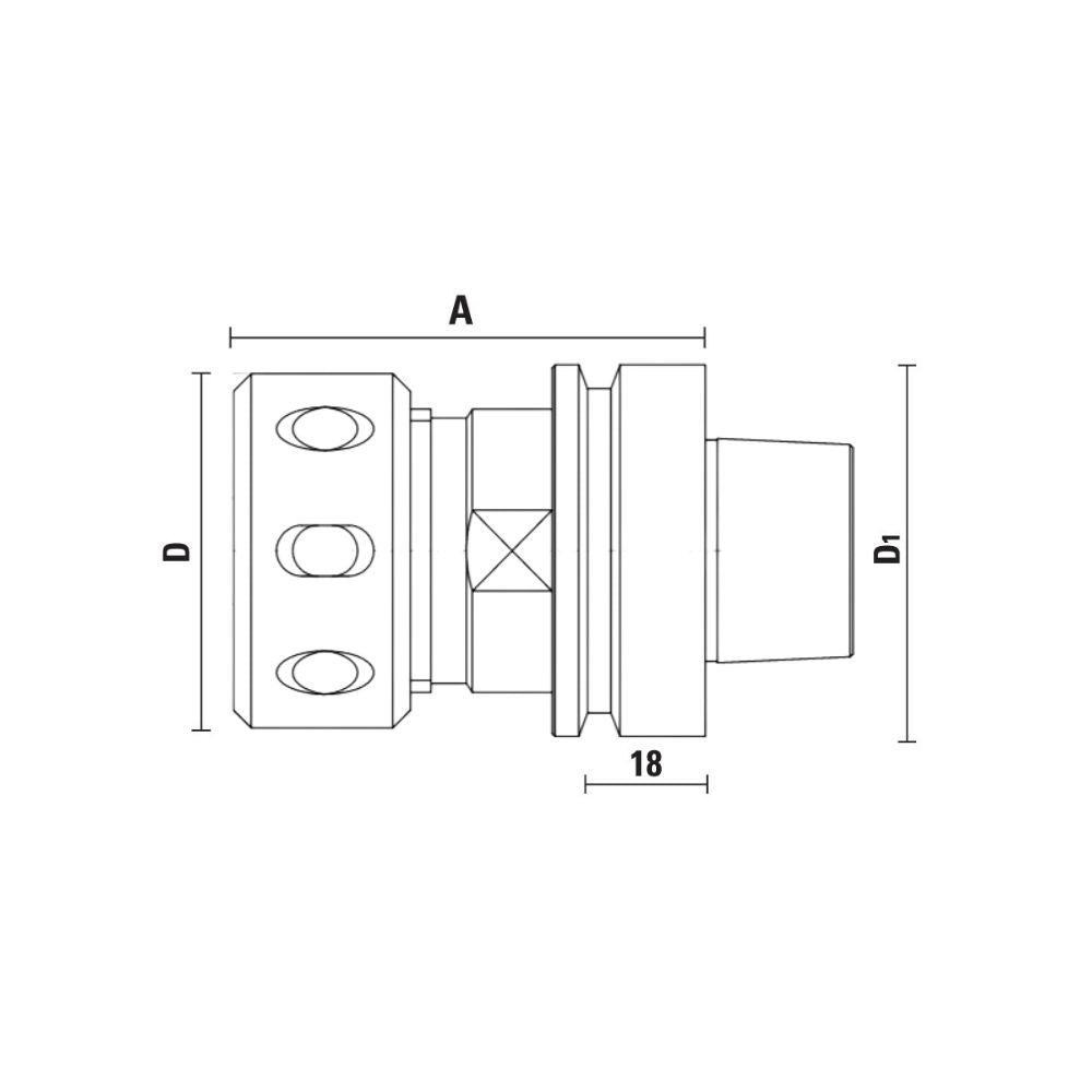 HSK63F spantanghouders – T118