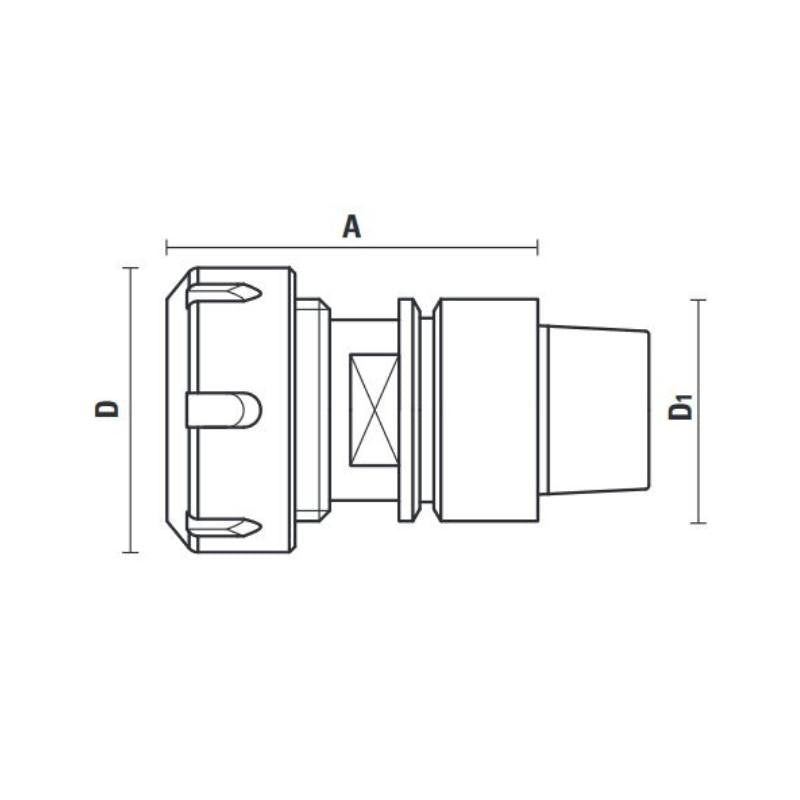 HSK32E spantanghouders – T118