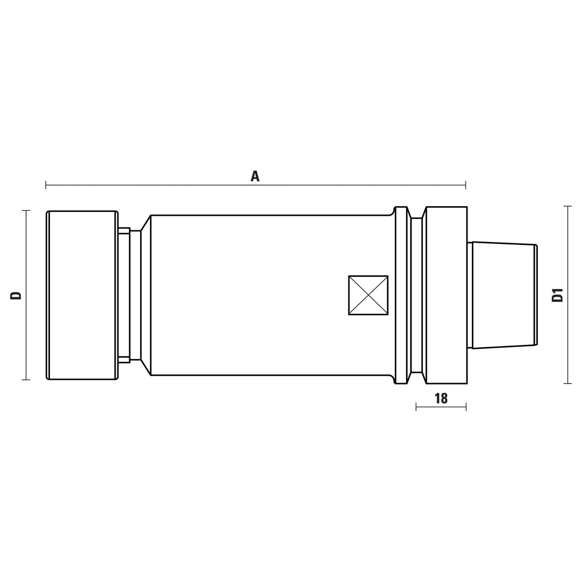 HSK63F EOC25 No-Noise spantanghouders G2.5 – TK118