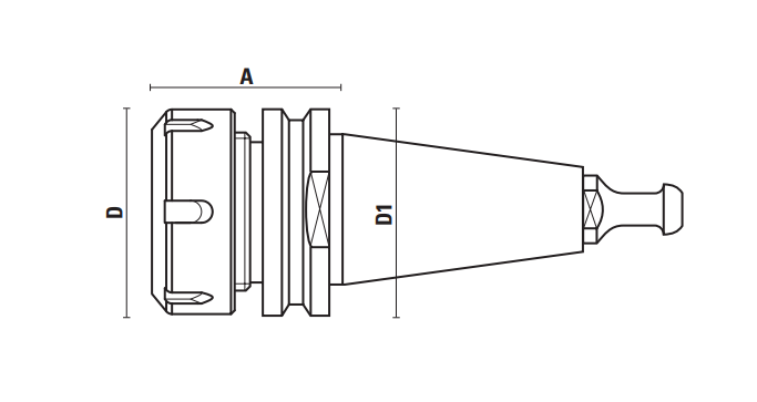 ISO30 RVS spantanghouders – T118