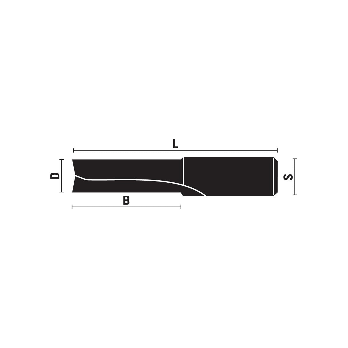 HM rechte CNC-frezen Z2 – T110
