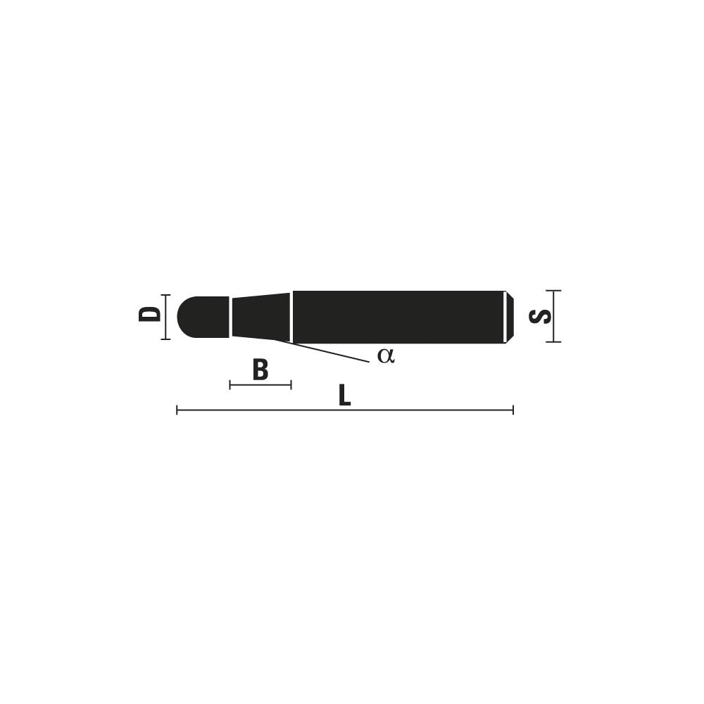 VHM afschuinkantenfrees Z1 – HB191