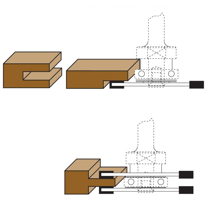 Opnameassen A117/B117/C117/E117/G117 – Sistemi Klein detail