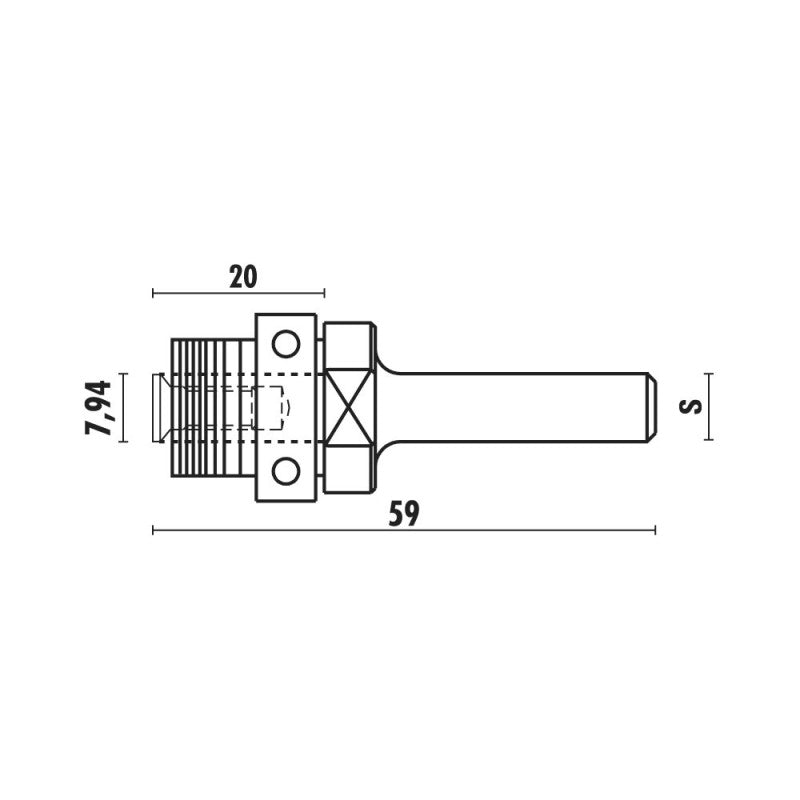 Opnameassen A117/B117/C117/E117/G117 – Sistemi Klein detail