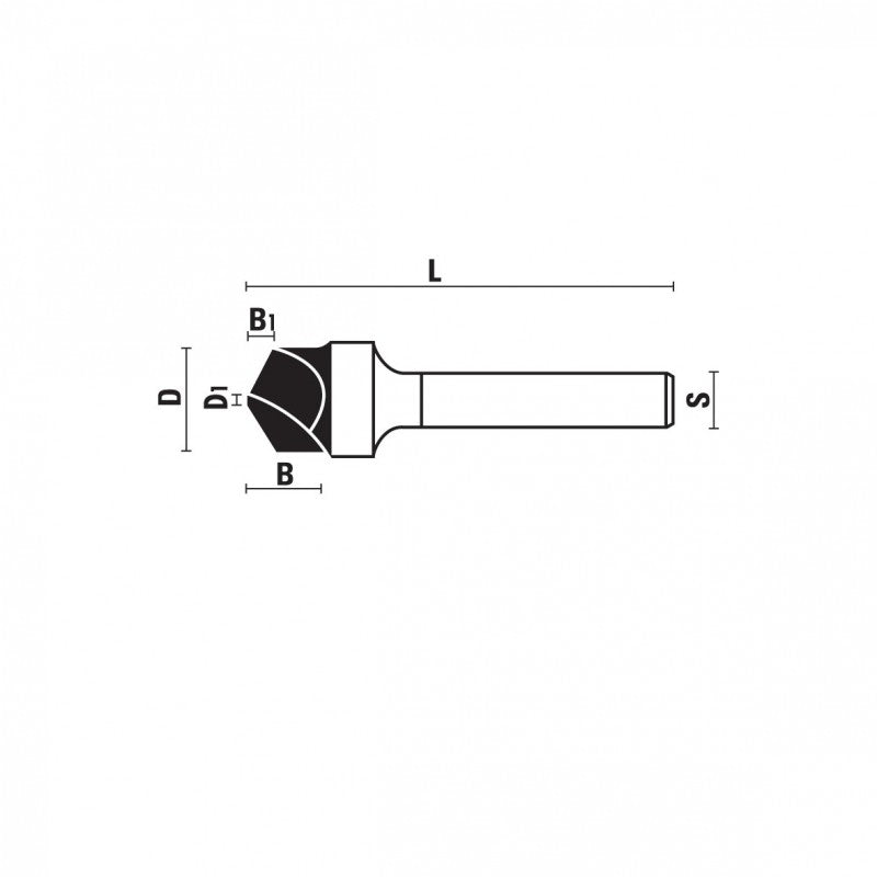 VHM V-groeffrezen voor Alucobond Z2 – U181