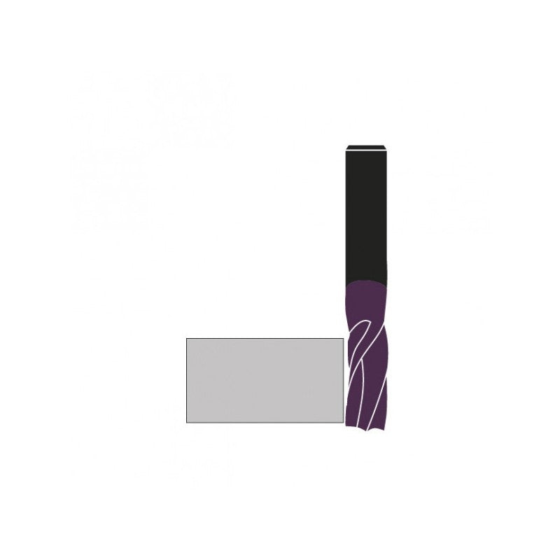 VHM spiraalfrezen opwaarts Z1-Z2 KleinDIA – U111.KD-U112.KD