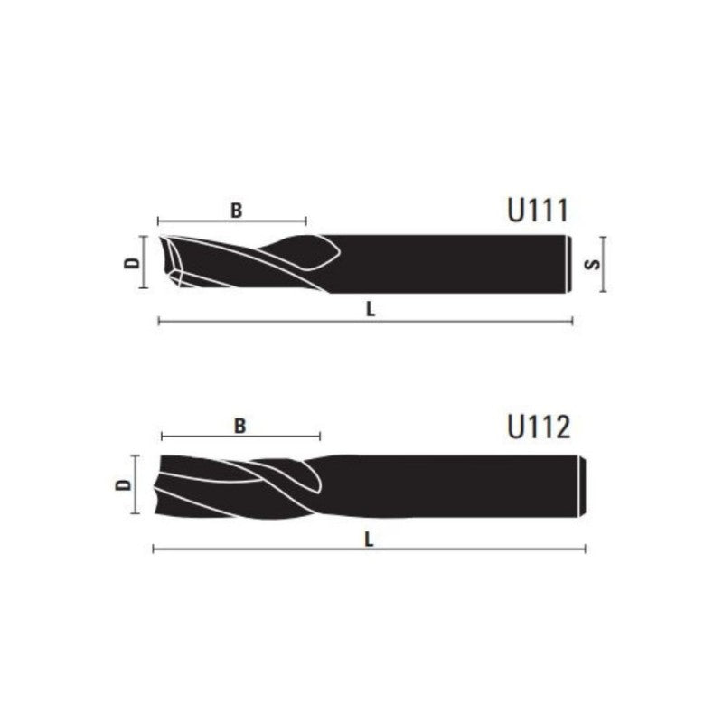 VHM spiraalfrezen opwaarts Z1-Z2 – U111-U112