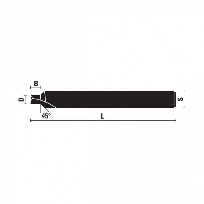 VHM rechte frezen voor Alucobond en ACM Z2+1 – U108
